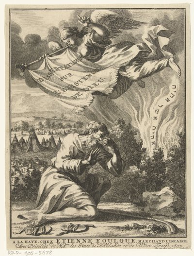 Moses at the Burning Bush by Johannes Jacobsz van den Aveele