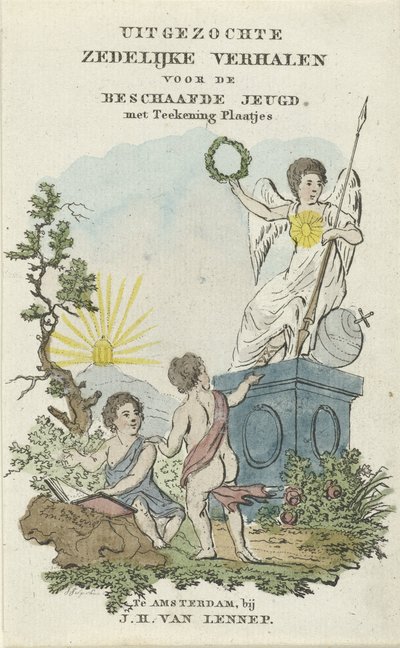 Landscape with Two Children by Johannes Jelgerhuis