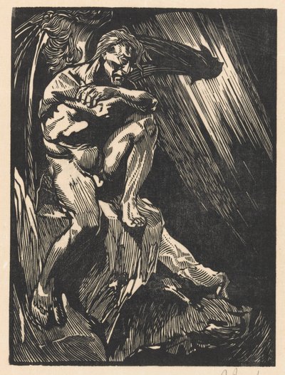 Satan by Johannes Josephus Aarts (signed by artist)