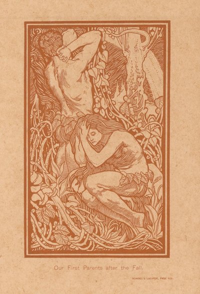 Adam and Eve after the Fall by Johannes Josephus Aarts