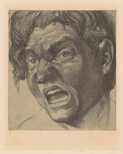 Yawning Man by Johannes Josephus Aarts