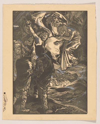 Macbeth and Banquo Meet the Three Witches by Johannes Josephus Aarts