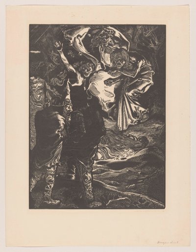 Macbeth and Banquo Meet the Three Witches by Johannes Josephus Aarts