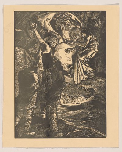 Macbeth and Banquo Meet the Three Witches by Johannes Josephus Aarts