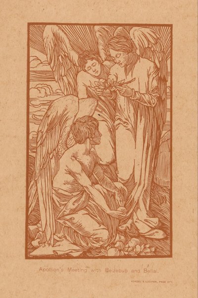Meeting of Apollyon with Beelzebub and Belial by Johannes Josephus Aarts