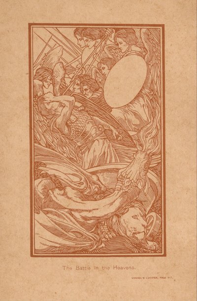Battle in the Heavens by Johannes Josephus Aarts