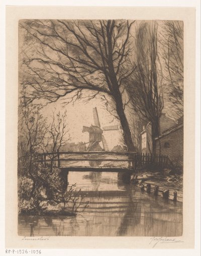 Loenersloot by Johannes Josseaud (signed by artist)