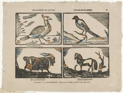 See These Beasts with Their Four / Made for Our Pleasure by Johannes Kannewet (II)