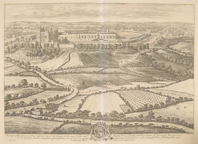 The Castle of Bolsover in Derbyshire: one of the Seats of the most Noble and Mighty Prince John Holles Duke of Newcastle, Marquis and Earl of Clare, Baron Haughton, Lord Lt. of the County of Nottingham and of the Town and County of the Town of Nottingham by Johannes Kip