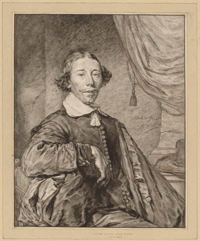 Portrait of a Seated Man by Johannes Kornlein