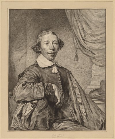 Portrait of a Seated Man by Johannes Kornlein