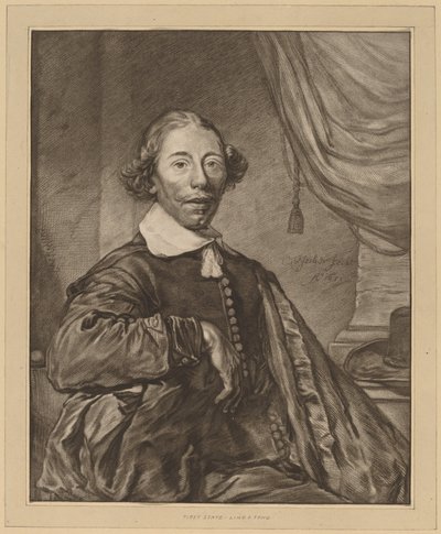 Portrait of a Seated Man, 1771 by Johannes Kornlein