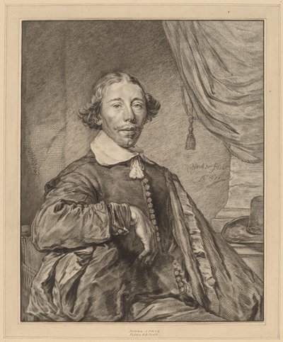 Portrait of a Seated Man, 1771 by Johannes Kornlein