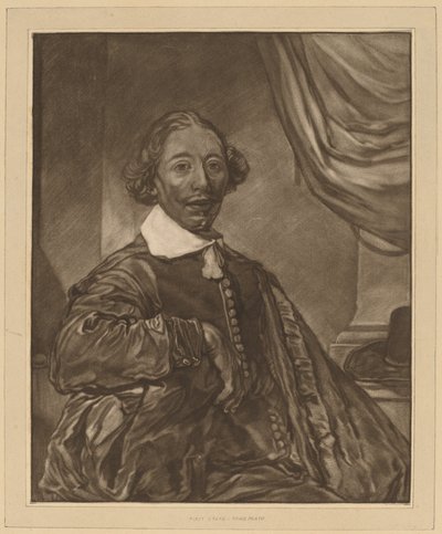 Portrait of a Seated Man, 1771 by Johannes Kornlein