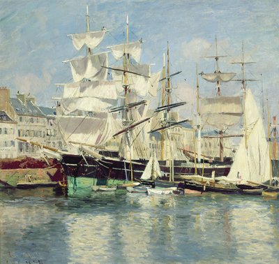 Squared-Riggers in Le Havre by Johannes Martin Grimelund