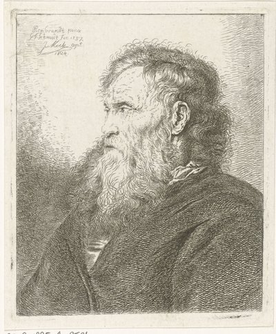 Old Man with Beard by Johannes Mock