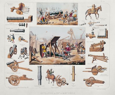 French Artillery from the 14th and 15th Centuries by Johannes Moltzheim