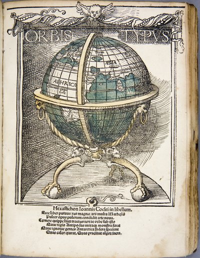 Johann Schöner, Luculentissima quaedam terrae totius descriptio by Johannes Schoner