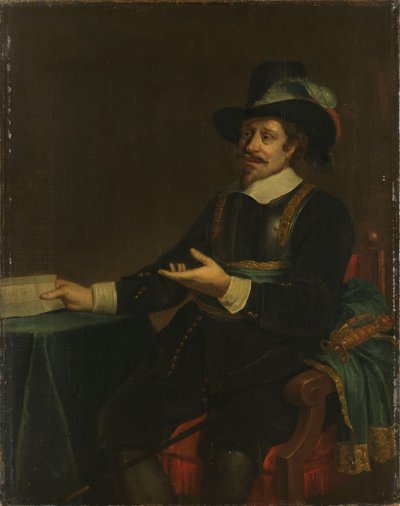 Portrait of Jan van de Poll, Burgomaster of Amsterdam by Johannes Spilberg (II) (copy after)