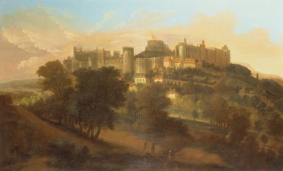 A Prospect of Windsor Castle from the South by Johannes Vorsterman