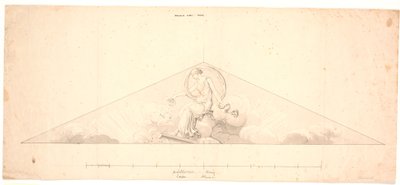 Aurora. Draft for Pediment Relief on Harsdorff