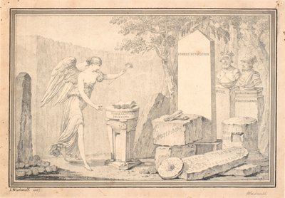 Title Vignette for Snorre Sturleson: Heimskringla, Vol. I, 1778 by Johannes Wiedewelt