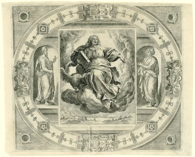 Evangelist John by Johannes Wierix (rejected attribution)