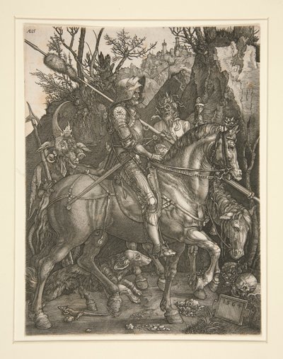 Knight, Death and the Devil by Johannes Wierix