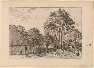 Farms by Johannes and Lucas van Doetechum after Master of the Small Landscapes