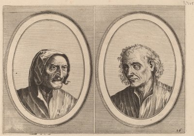 "Foockel Frons-muyl" and "Pietje Hard-loop" by Johannes and Lucas van Doetechum after Pieter Bruegel the Elder