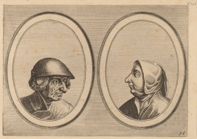 "Schonckje Well-thought" and "Pronckje Perfectly Accomplished" by Johannes and Lucas van Doetechum after Pieter Bruegel the Elder