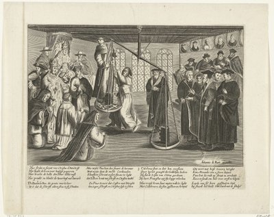 Weighing the Bible, 1660 by Johannes de Ram