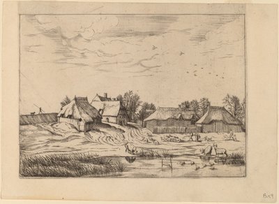 Farms by Johannes van Doetechum, the Elder and Lucas