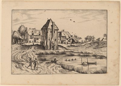 Farms by Johannes van Doetechum, the Elder and Lucas