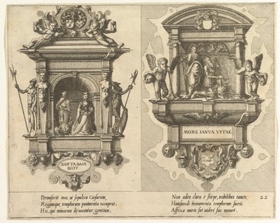 Cœnotaphiorum 22, 1563 by Johannes and Lucas van Doetecum