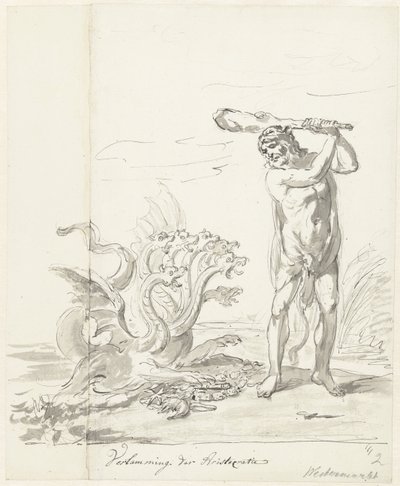 Destruction of the Aristocracy, Decoration on the Westermarkt, 1795 by Johannes van Dregt (rejected attribution)