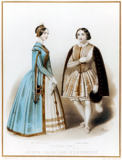 Pauline Viardot-Garcia and Marietta Alboni in Act I, Scene 9 of Meyerbeer