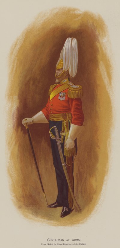 Gentleman at Arms by John (after) Charlton