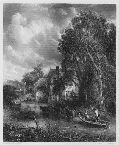 The Valley Farm, from the picture in the Vernon Gallery by John (after) Constable