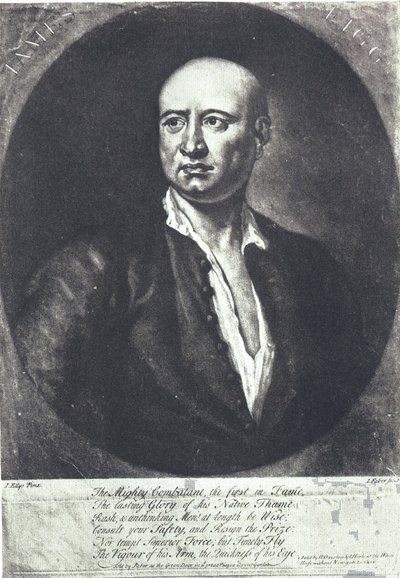 James Figg, First English Bare-Knuckle Boxing Champion, Died 1734 by John (after) Ellys