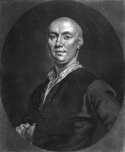 Mr John Broughton, Engraved by J. Faber the Younger by John (after) Ellys