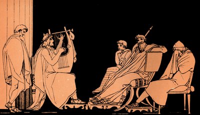Odysseus Weeps at the Song of Demodocus, Homer
