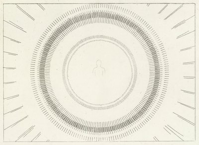The Beatific Vision, Paradise, Canto 33 by John (after) Flaxman