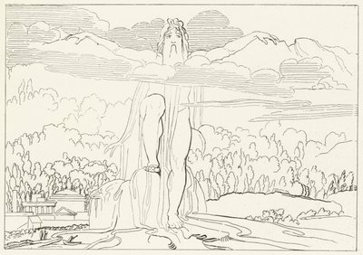 The Statue of Four Metals, Inferno, Canto 14 by John (after) Flaxman