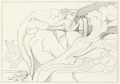 Tomb of Anastasius, Inferno, Canto 11 by John (after) Flaxman