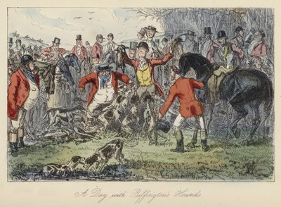 John Leech Illustration for Mr Sponge