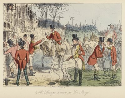 John Leech illustration for Mr Sponge