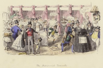The Matrimonial Tattersalls by John (after) Leech