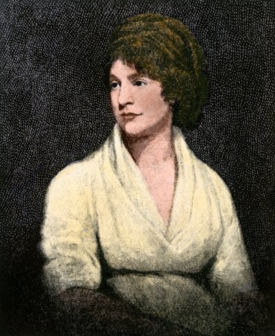 Portrait of Mary Wollstonecraft by John (after) Opie