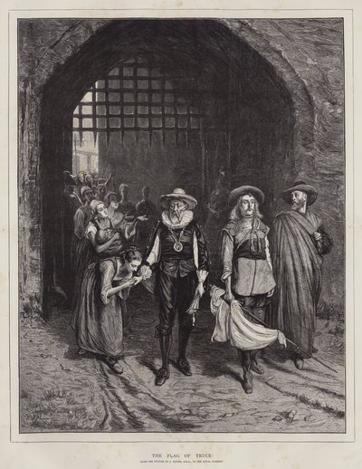 The Flag of Truce by John (after) Pettie